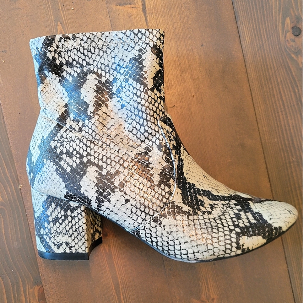Snake Skin Boots